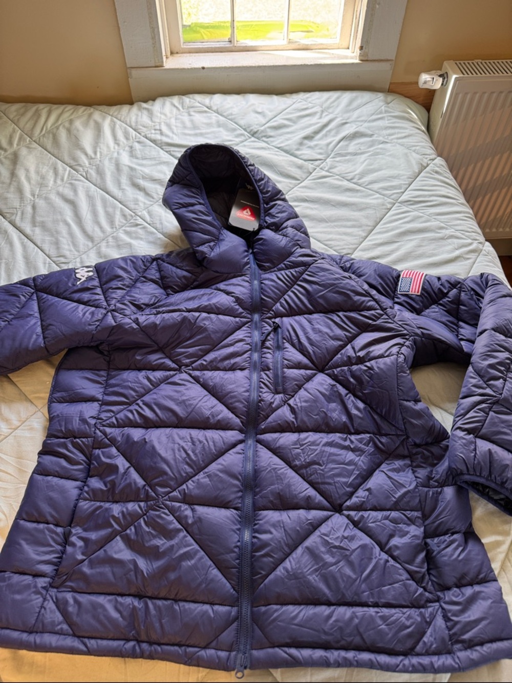 US Ski Team 2026 Olympic Kappa Light Puffy Jacket